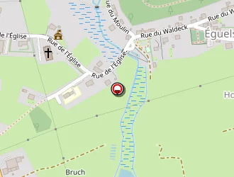 Carte de Ecole Mixte à Éguelshardt