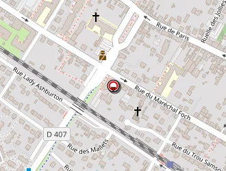 Carte de M.c.s Associés à Taverny