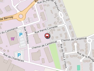 Carte de Vespière Construction à Vespière (la)