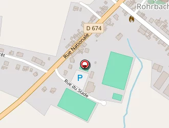 Carte de Complexe Sportif à Saint-jean-rohrbach