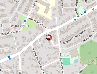 Carte de Les Sorbiers à Menucourt