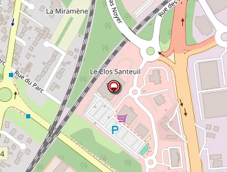 Carte de Pompiers (administration) à Eragny sur oise