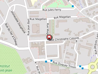 Carte de Ecole Saint Jean à Évreux