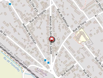 Carte de Berthille Edwige à Ézanville