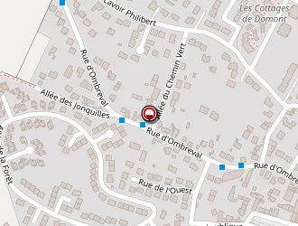 Carte de Lacatte Bati-renov à Domont