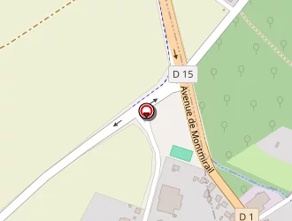 Carte de Stade Municipal à Nogentel