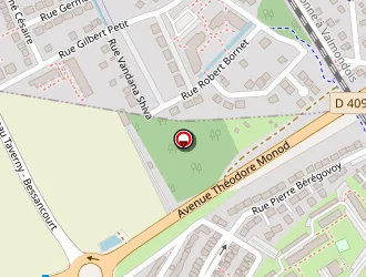 Carte de Robert Alain à Taverny