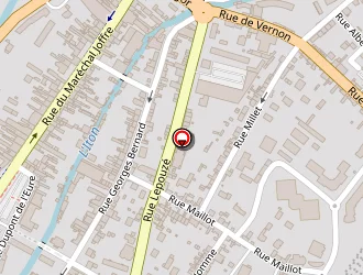 Carte de Gmf Assurances à Évreux