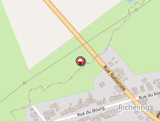 Carte de Tonnelier Fernand à Richeling