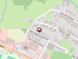 Carte de Supermarché Match à Wissembourg