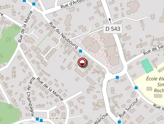 Carte de Saint Michel Coiffure à Évreux