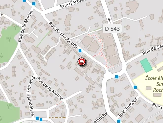 Carte de Avra Coiffure à Évreux