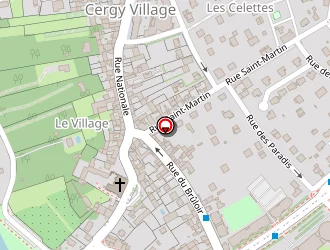 Carte de Rottier Philippe à Cergy