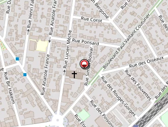 Carte de Zing 1 à Goussainville