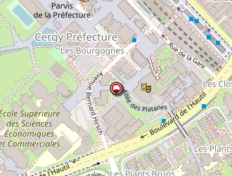Carte de Leguide Catherine à Cergy