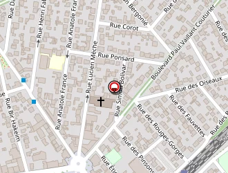 Carte de Optic 2000 à Goussainville