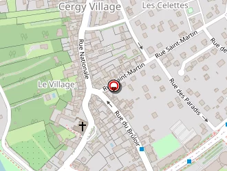 Carte de Bismillah à Cergy