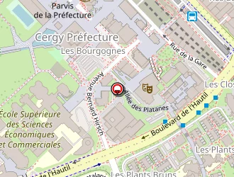 Carte de Localex Services à Cergy