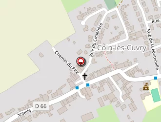 Carte de Gleim Laurent à Coin-lès-cuvry