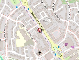 Carte de A 2 Formation à Vauréal