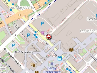 Carte de Mgen à Cergy