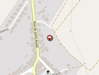 Carte de Boulodrome Découvert à Lixing-lès-saint-avold