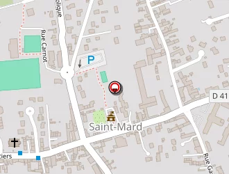 Carte de Mergault Vincent à Saint-mard