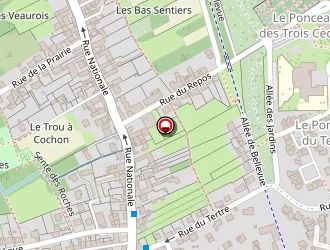 Carte de La Poste à Cergy