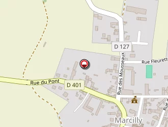 Carte de Salle Polyvalente à Marcilly