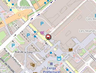 Carte de Patricia Morin Andreani à Cergy