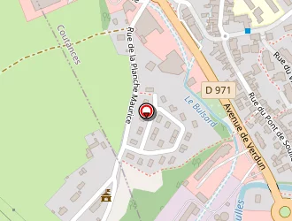 Carte de Point P à Coutances