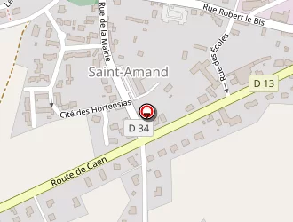 Carte de Enernat à Saint-amand