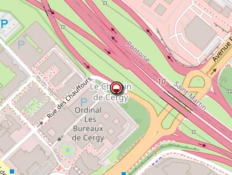 Carte de Pool Events Productions à Cergy