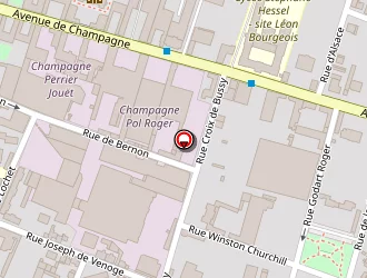 Carte de Champagne Alfred Gratien à Épernay