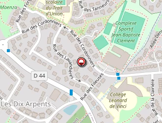 Carte de Couret Richard à Bouffémont