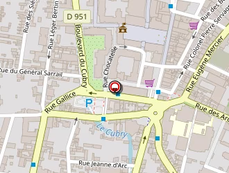 Carte de Céram Design à Épernay