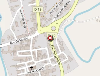 Carte de Hôtel Le Chatelain à Faulquemont