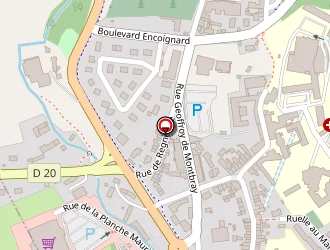 Carte de Plaine Yvan à Coutances