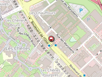 Carte de Mercure à Cergy