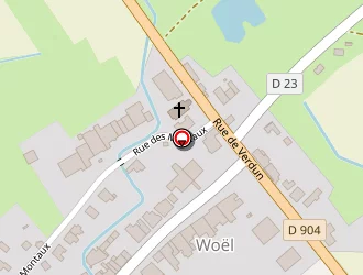 Carte de Garage Lesire à Woël