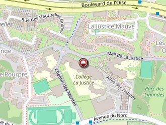 Carte de Leloutre à Cergy