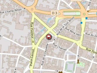 Carte de Hôtel Ibis à Épernay