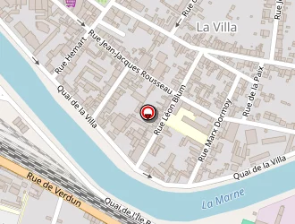 Carte de Smurfit Kappa à Épernay