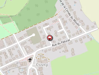 Carte de Brodier Jean-paul à Cuvry