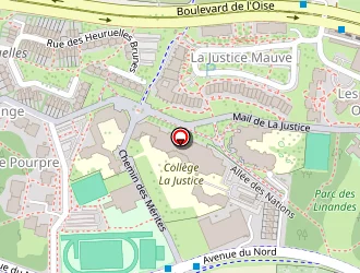 Carte de Ecole Le Parc à Cergy