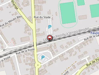 Carte de La Poste à Faulquemont