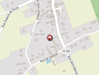 Carte de Carre Christophe à Claville