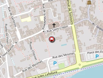 Carte de Château-numis à Château-thierry