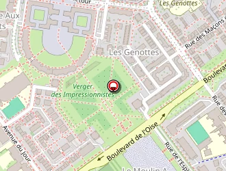 Carte de Rose Asse à Cergy