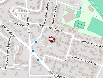 Carte de Lycée Paul Ricoeur à Louvres